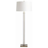 Norman Glass Floor Lamp