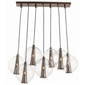7 Light Fixed Pendant