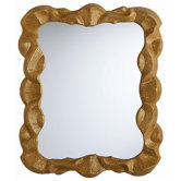 Baroque Leaf Plain Mirror