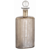 Conde Luster Etched Decanter