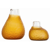 Honeycomb Etched Vase (Set of 2)