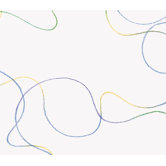 Whimsical Children's Vol. 1 Squiggles Wallpaper in Blue