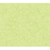 Whimsical Children's Vol. 1 Tonal Hearts Wallpaper in Lime