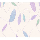 Whimsical Children's Vol. 1 Retro Sidewall in Purple