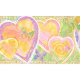 Whimsical Children's Vol. 1 Heart Border in Lime
