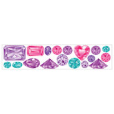 Girl's Best Friend Freestyle Peel and Stick Decal in Pink / Purple