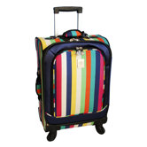 Multi Stripes 20" Spinner Suitcase
