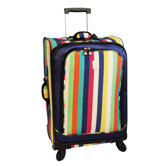 Multi Stripes 24" Spinner Suitcase
