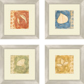 Leaf Oasis Framed Art (Set of 4)