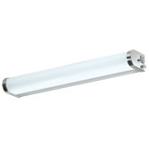 Curved Profile One Light Vanity Strip in Chrome - Energy Star