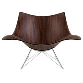 Stingray Veneer Rocking Chair