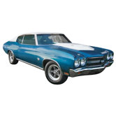 1:24 70 Chevelle Baldwin Motion Plastic Model Kit