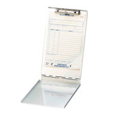 Form Holder,w/ Top Open,Stor Cmpmnt.,5-2/3"x9-1/2",Aluminum