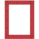Red Bandana Design Paper