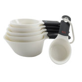 Measuring Cups , Set of 6 in White