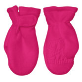 Winter Wear Fleece Mitten in Hot Pink