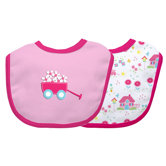 Organically Grown Knit Reversible Bib-Cottage-Stage 2/3