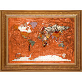 Contempo Map in Copper Amber