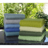 Brushed Mohair Throw