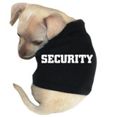 Security Dog Tank in Black