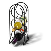 Horseshoe 3 Bottle Tabletop Wine Rack