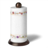 Luna Paper Towel Holder in Black