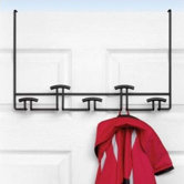 5-Hook Over-The-Door Hilo in Chrome