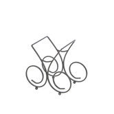 Bordeaux 3 Bottle Tabletop Wine Rack