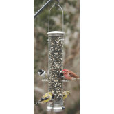Quick-Clean Medium Seed Tube Feeder in Nickel