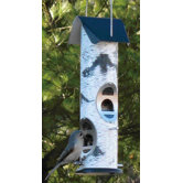 Woodland Series Bird Feeder in White