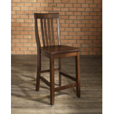 School House 24" Barstool in Vintage Mahogany