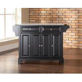 Newport Kitchen Island with Granite Top