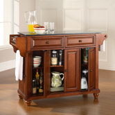 Cambridge Kitchen Island with Granite Top
