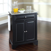 LaFayette Kitchen Island with Granite Top