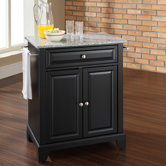 Newport Kitchen Island with Granite Top