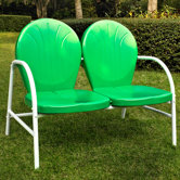 Griffith Metal Loveseat