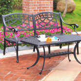 Sedona Aluminum Garden Bench
