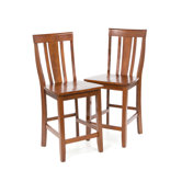 Shield Back 24" Barstool in Classic Cherry