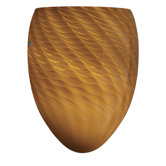 Madison Wall Sconce Shade in Marta Toffee Glass