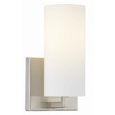 Cambria  Wall Sconce in Satin Nickel
