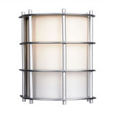 Hollywood Hills Outdoor Wall Fixture in Vista Silver