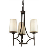 Can Can 3 Light Chandelier