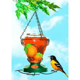 Deluxe Hand Painted Oriole Feeder