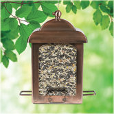 Perky-Pet Antique Copper Lantern Bird Feeder