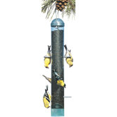 Deluxe Upside Down Thistle Feeder in Green