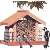 Deluxe Chalet Feeder with Suet