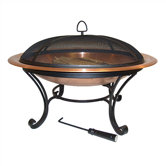 40" Round Copper Fire Pit