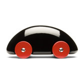 Streamliner Classic Car in Black