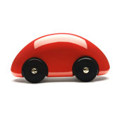 Streamliner Classic Car in Red