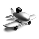 Jetliner in Silver